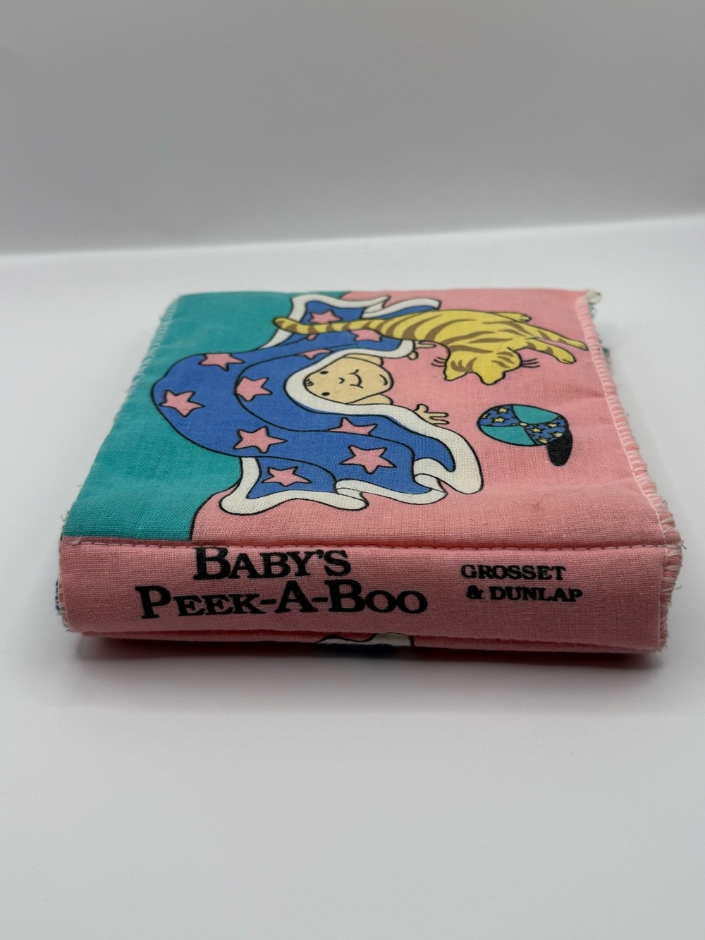 Vintage Grosset & Dunlap Soft Baby Book Peek A Boo